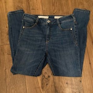 Anthropologie high wasted skinny jeans
